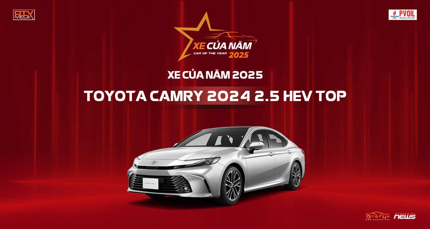 Xe của năm 2025 Toyota Camry 2024 2.5 HEV TOP